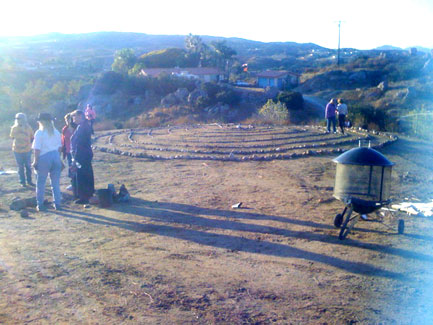 Nu Vu Labryinth 11:11 Celebration