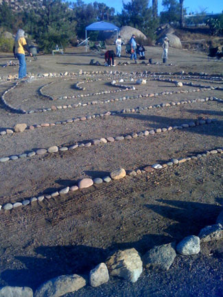 Nu Vu Labryinth 11:11 Celebration